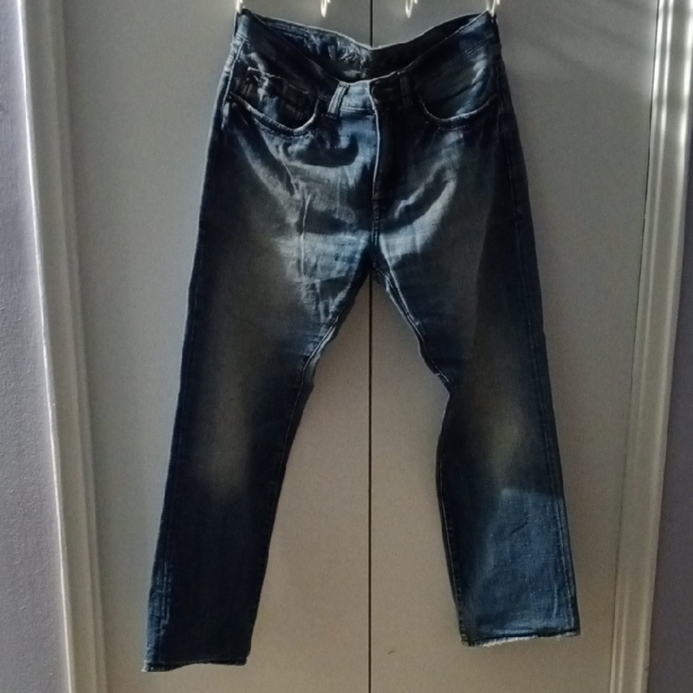 Mavi Dark Wash Straight Jeans